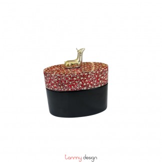 Hộp oval nhỏ gắn trứng ( các mẫu )